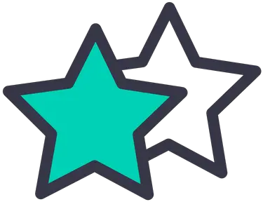 Free Star Icon Of Colored Outline Style Available In Svg Dot Png Bookmark Star Icon