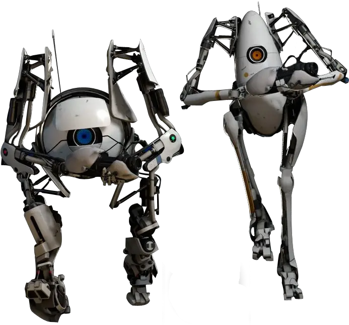 Portal 2 Robots Portal 2 Coop Bots Png Portal 2 Logo Png