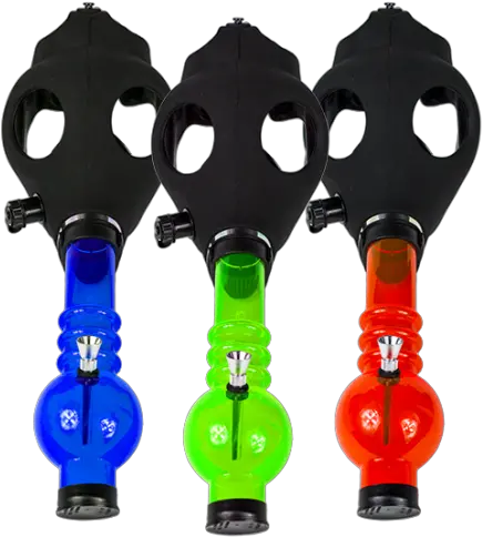 Gas Mask Water Pipe Assorted Colors Gas Mask Water Pipe Png Gas Mask Png