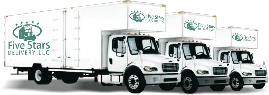 About Us Five Stars Delivery Portland Oregon Moving Trucks Png Five Stars Transparent