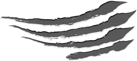 Scratch Claw Monochrome Transparent Png Garras Png Tiger Claw Icon