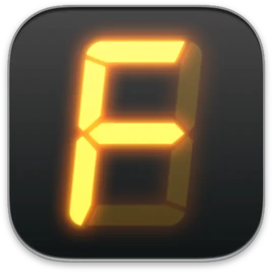 Fugit Display Png Clock App Icon