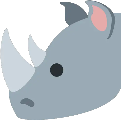 Rhinoceros Emoji Meaning With Pictures From A To Z Rhinoceros Emoji Png Rhino Icon Png