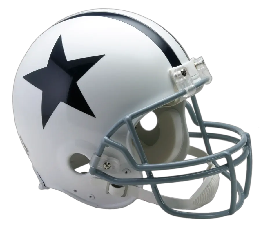 Dallas Cowboys Vsr4 Authentic Throwback 60 63 Helmet Png Dallas Cowboys Star Png