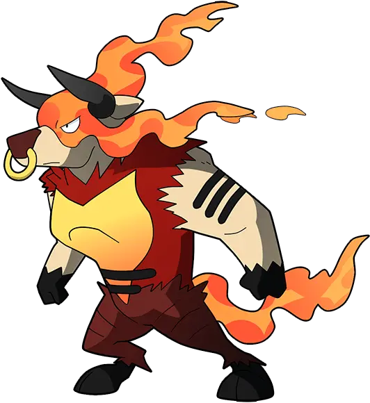 Bovicue Demon Png Incineroar Icon