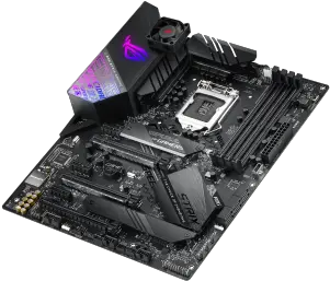 How To Choose A Motherboard Intel Asus Rog Strix Z390 F Gaming Png Motherboard Png