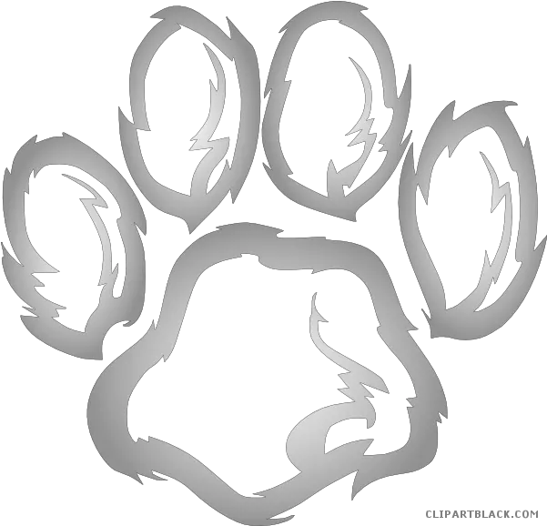 Transparent Background Tiger Paw Png Orange Lion Paw Print Tiger Paw Png