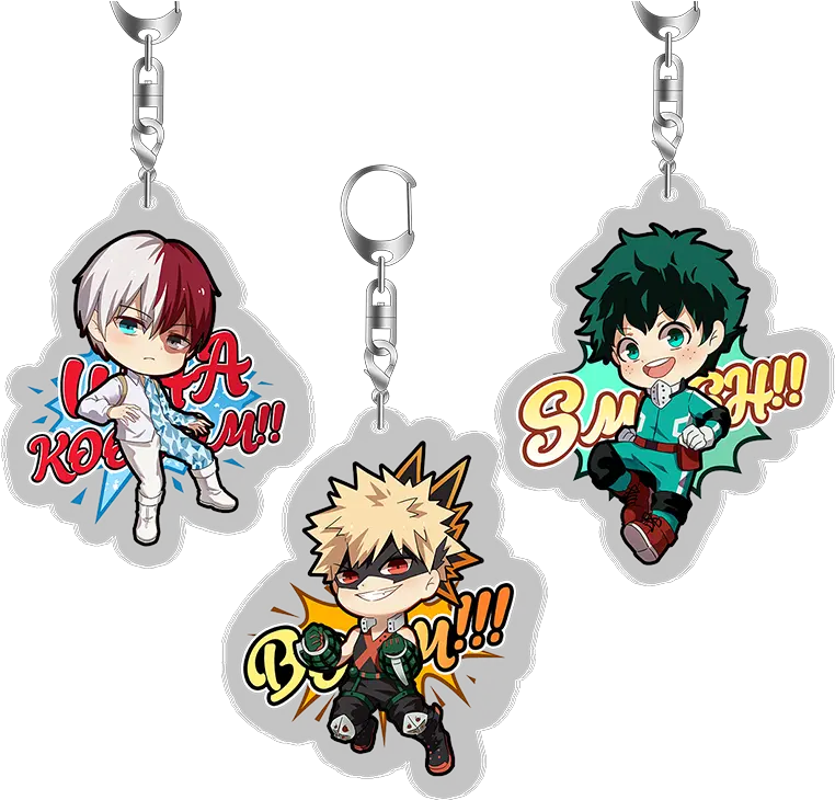 Todoroki Png Anime My Hero Academia Izuku Midoriya Bakugou Bakugou Keychain Bakugou Transparent