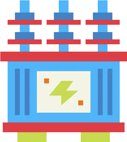 Power Transformer Icon From Energy Pack Style Flat Vertical Png Powerpoint Icon Pack