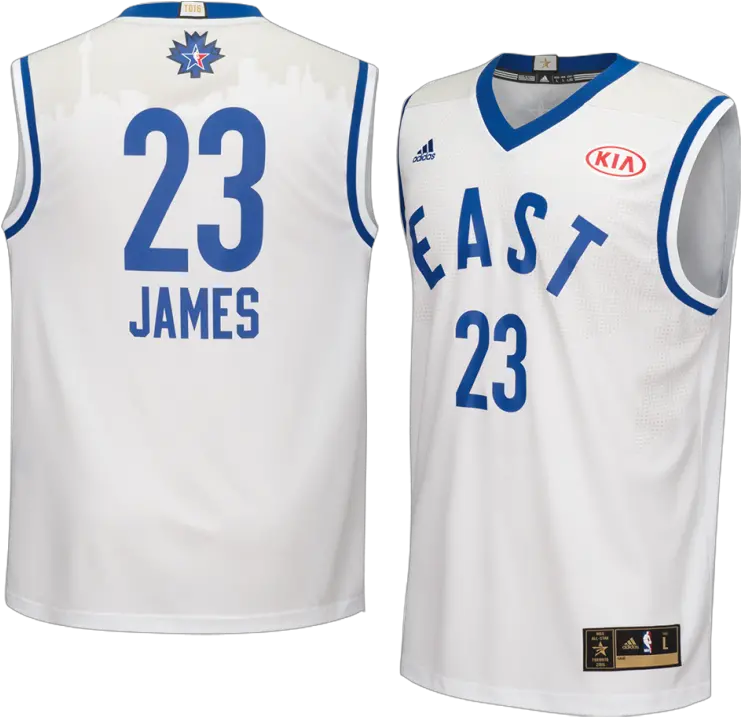 Adidas Cleveland Cavaliers Lebron James East All Star Number Png Cleveland Cavaliers Png