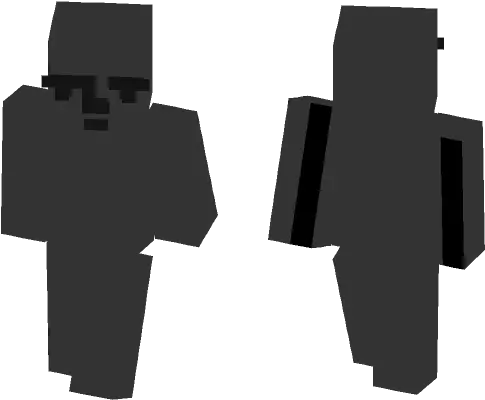 Download Dark Lenny Face Skin Minecraft For Free Silhouette Png Lenny Face Png