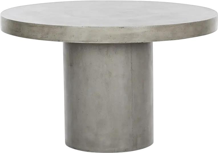 Hd Buttercup Regent Concrete Dining Table 48 Grey Table Png Round Table Png