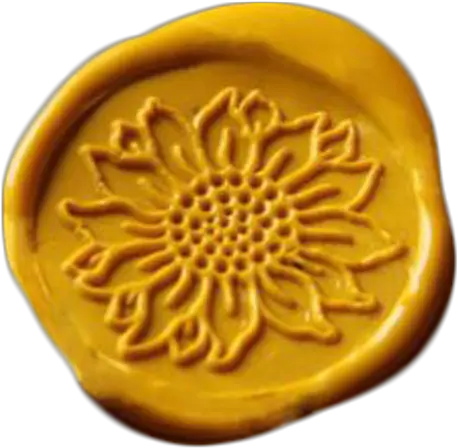 Aesthetic Yellowaesthetic Yellowedit Edit Png Freetoedi Wax Seal Yellow Hufflepuff Icon