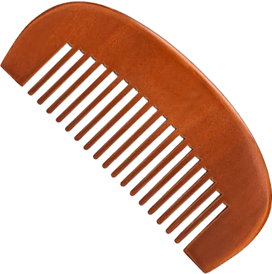Beard Wooden Comb Brush Png Comb Png