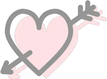 With Arrow Heart Valentines Arrows Icon Girly Png Heart Arrow Png