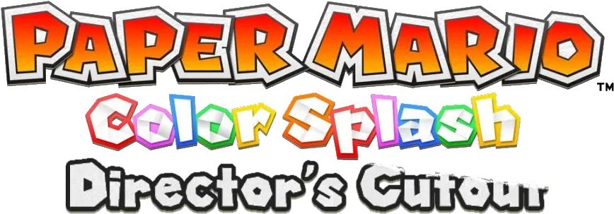 Paper Mario Color Splash Directoru0027s Cutout Fantendo Clip Art Png Color Splash Png