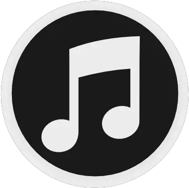 Itunes Icon Black Png Images Logo De Notas Musicales Itunes Logo Png