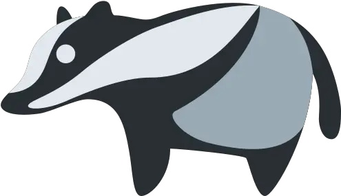 Badger Emoji Meaning With Pictures From A To Z Badger Emoji Twitter Png Emoji Animals Png