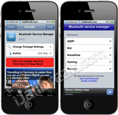 Bluetooth Service Manager Grouptones Ios Jailbreaking Png Cydia Icon Disappeared