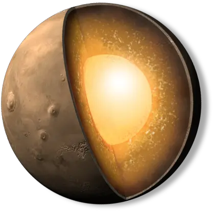 Begins Testing Of Insight Mars Lander Mars Core Transparent Png Mars Png