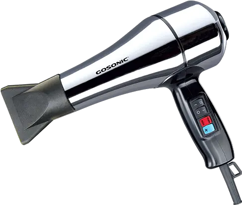 Download Hd Images Gosonic Hair Dryer Transparent Png Hair Dryer Hair Dryer Png