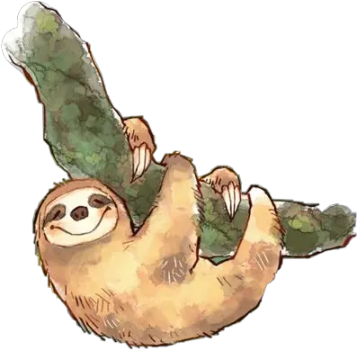 Sloth Freetoedit Sticker Transparent Background Sloth Png Sloth Transparent