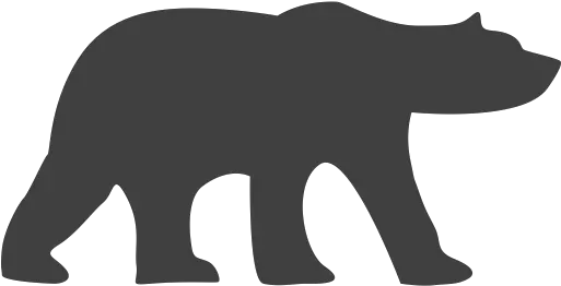 Bear Endangered Polar Icon Polar Bear Icon Png Bear Silhouette Png