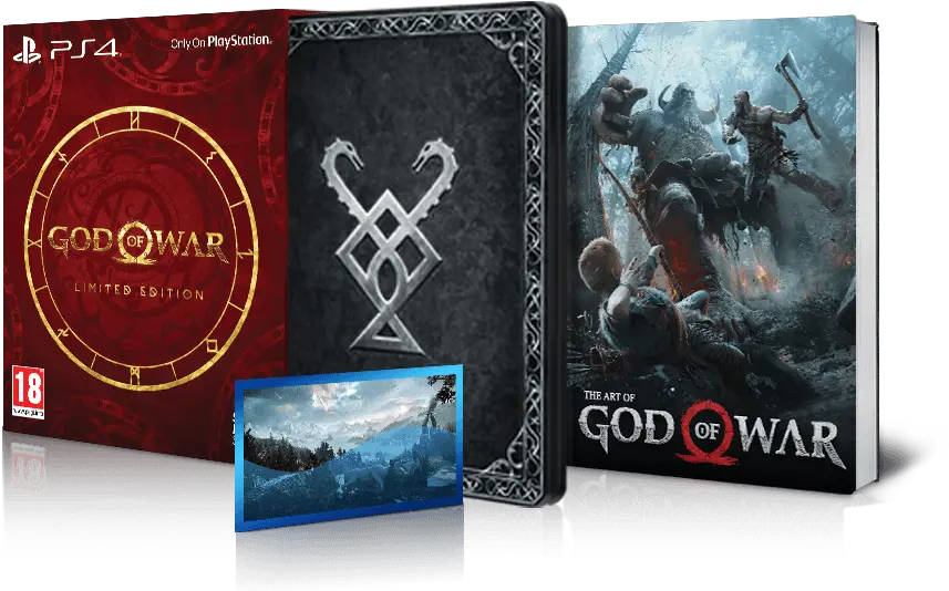 Buy Now God Of War Ps4 Games God Of War Limited Edition Png God Of War 2018 Logo