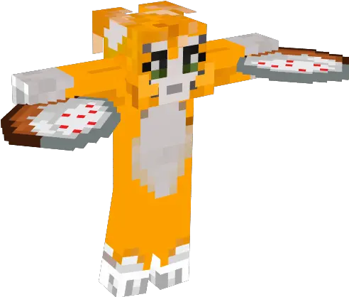 Stampylongnose With His Cake Nova Skin Vertical Png Minecraft Cake Png