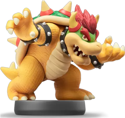 Bowser Amiibo Bowser Smash Amiibo Png Bowser Transparent