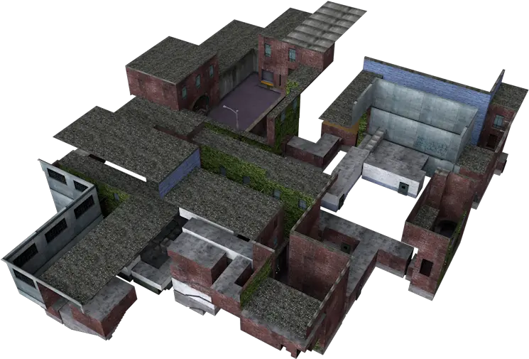 Pc Computer Counterstrike 16 Back Alley The Models Floor Plan Png Counter Strike Png