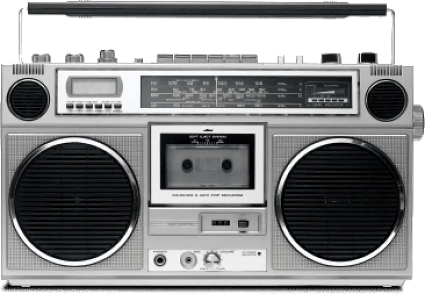 Radio Tape Png Image Cassette Tape Player Png Old Radio Png