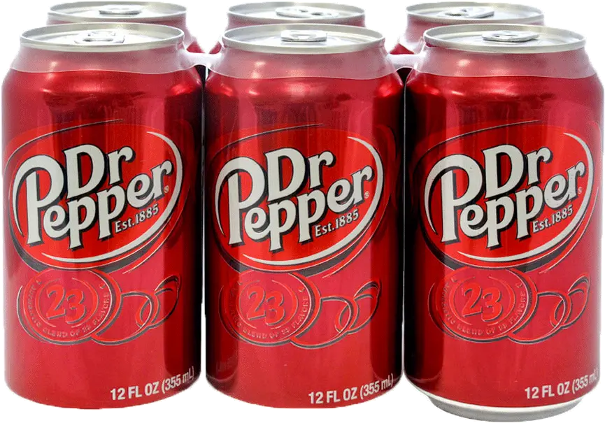 Dr 6 Pack Dr Pepper Png Dr Pepper Can Png