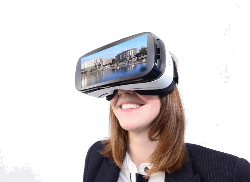 Transparent Virtual Reality Girl Virtual Reality Png Vr Headset Png
