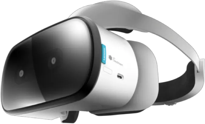 Lenovo Mirage Solo With Daydream Vr Headset Personal Evaluation Headphones Png Vr Headset Png