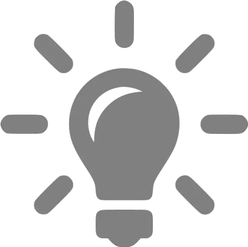 Gray Idea Icon Sabesp Park Butantan Png Lightbulb Icon Png