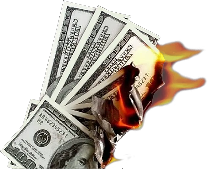 Don Meyler Inspections Burning Money No Background Png Money Transparent Background