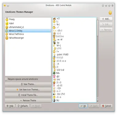 Yahoo11 Smileys Pack For Kde Kde Store Vertical Png Yahoo Instant Messenger Icon