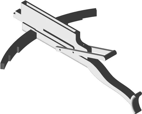 Chinese Repeating Crossbow 3d Cad Model Library Grabcad Png Glue Gun Icon