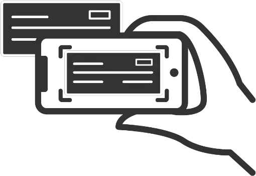 Iwallet Contactlesstouchless Mobile Payments Using Qr Codes Horizontal Png Mobile Deposit Icon