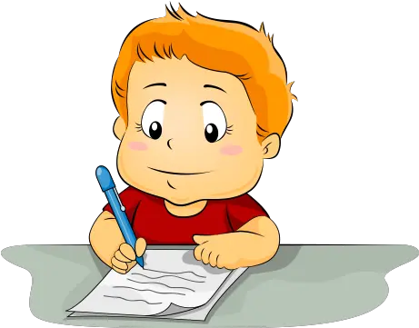 Writing Child Clip Art Boy Writing Clipart Png Writing Clipart Png