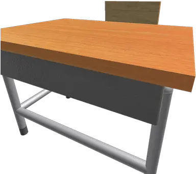 School Desk And Chair Roblox Coffee Table Png School Desk Png