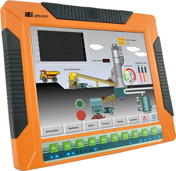 Upc V312d525 Iei Industrial Panel Pc Png Upc Code Png