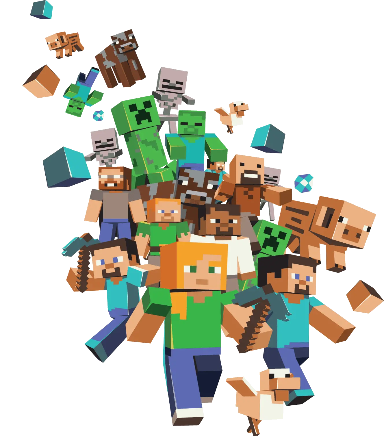 Minecraft Block Png