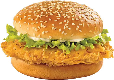 Download Hamburger Burger Png Image Hq Hamburguesa De Pollo Crujiente Burger Png