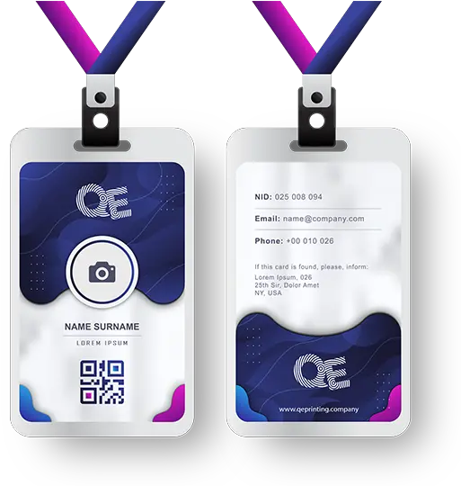 Id Card Qe Printing Id Card Printing Png Id Card Png