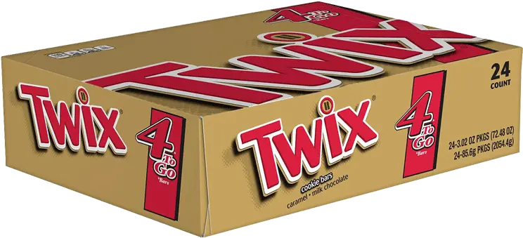 Twix Cookie Bars King Size 24 Ct 302 Oz U2022 Fast Shipping U2022 Low Price Stick Candy Png Twix Png