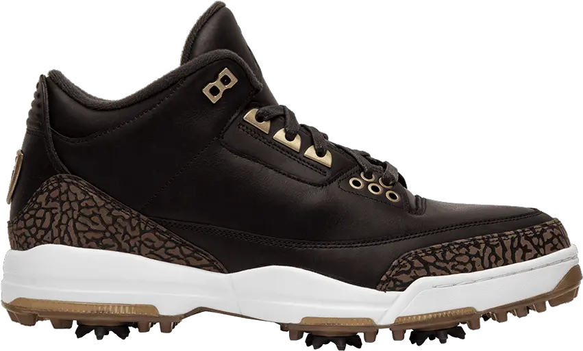 Jordan Golf Shoes Jordan 3 Golf Shoes Transparent Air Jordan 3 5lab3 Reflective Black Png Jordan Shoe Png