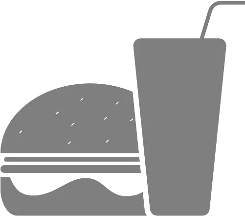 Gray Hamburger Food Icon Png Symbol Food And Drink Icon Png Transparent Dinner Icon