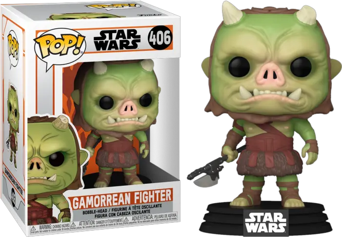 Star Wars The Mandalorian Gamorrean Fighter Pop Vinyl Funko Pop Star Wars Mandalorian Gamorrean Fighter 406 Png Zombie Fighter Icon